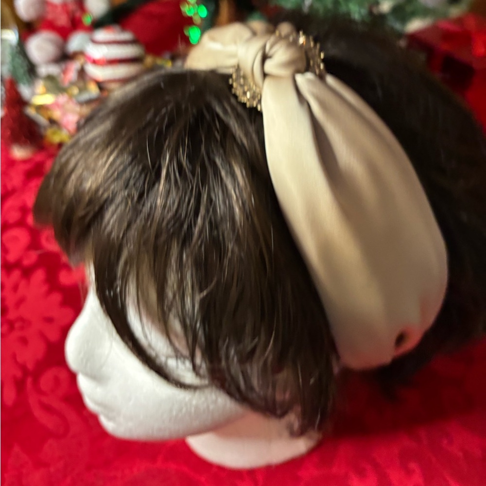 Champagne Rhinestone Bling Headband
